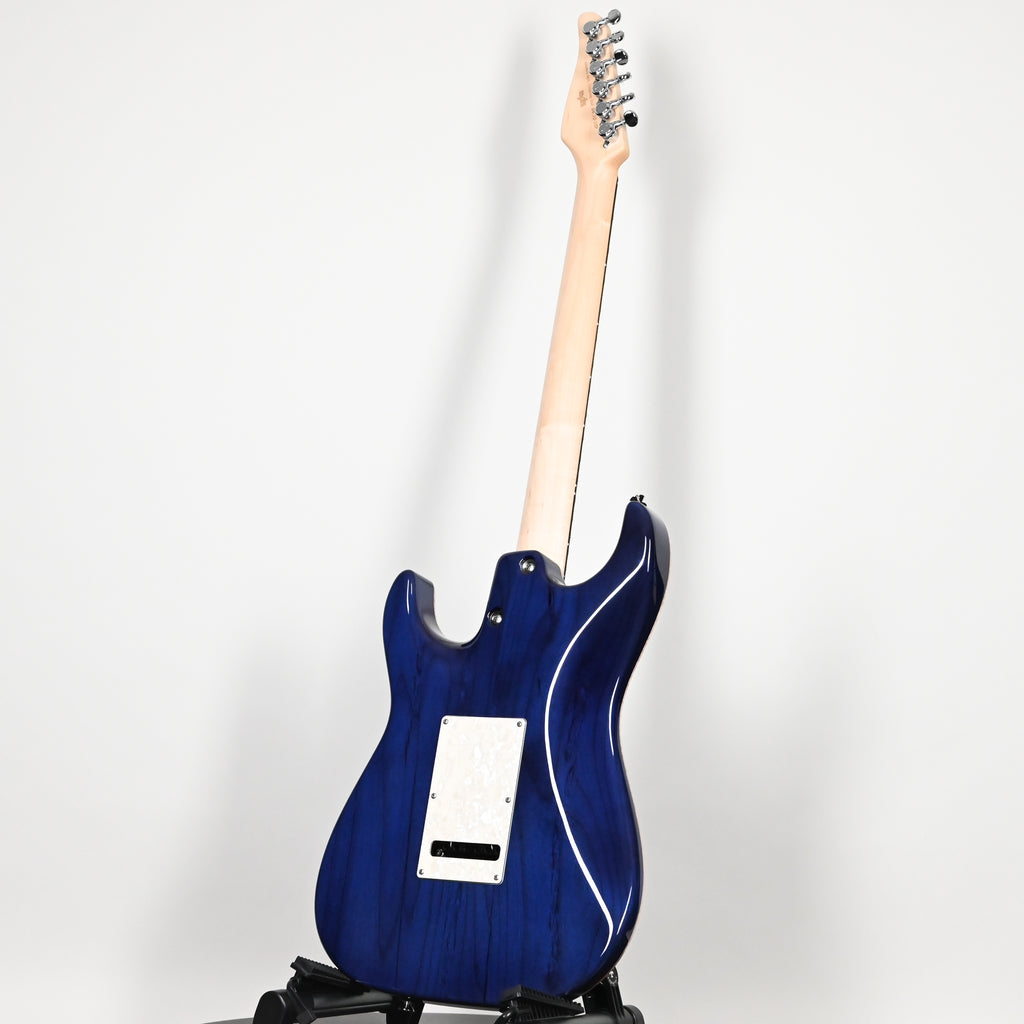Tom Anderson Custom Drop Top Classic Electric Guitar- Blue Wipeout w/ Binding 2026 (04-30-26P)