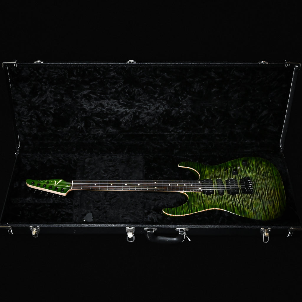Tom Anderson Custom Angel Electric Guitar- Cajun Key Lime Burst w/ Binding 2026 (03-03-26A)