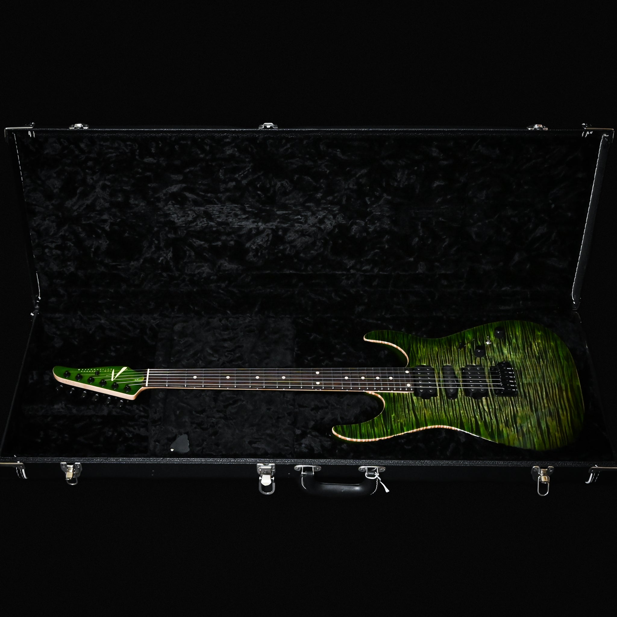 Tom Anderson Custom Angel Electric Guitar- Cajun Key Lime Burst w/ Binding 2026 (03-03-26A)