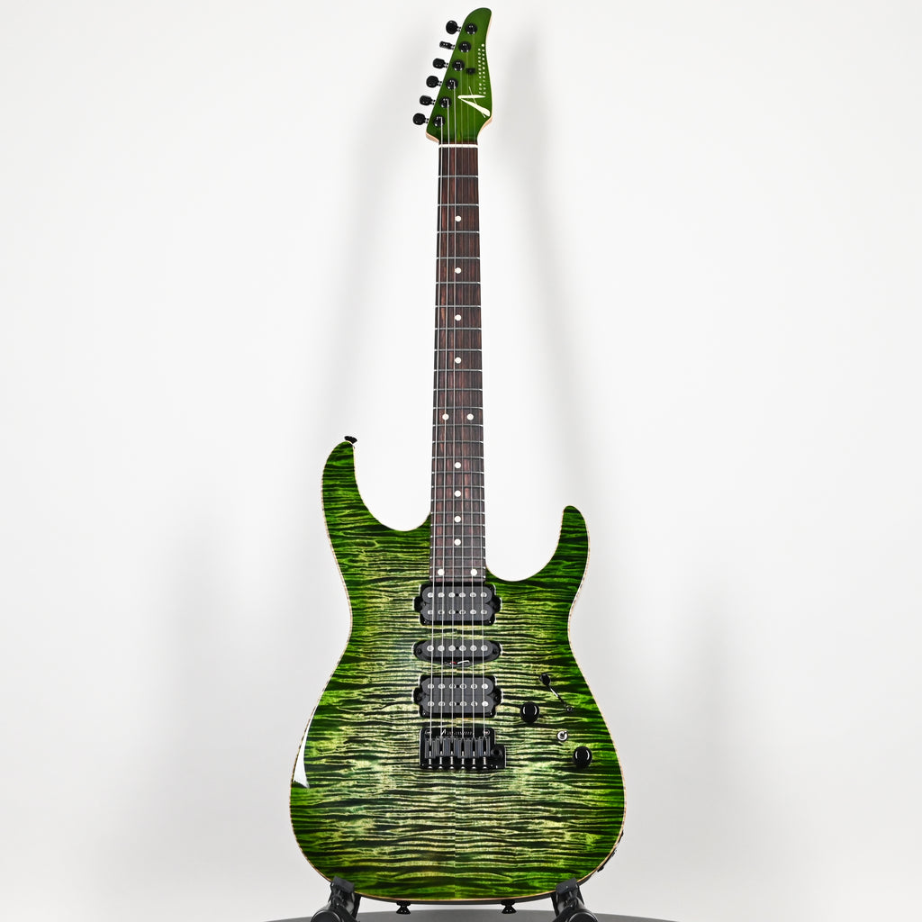 Tom Anderson Custom Angel Electric Guitar- Cajun Key Lime Burst w/ Binding 2026 (03-03-26A)