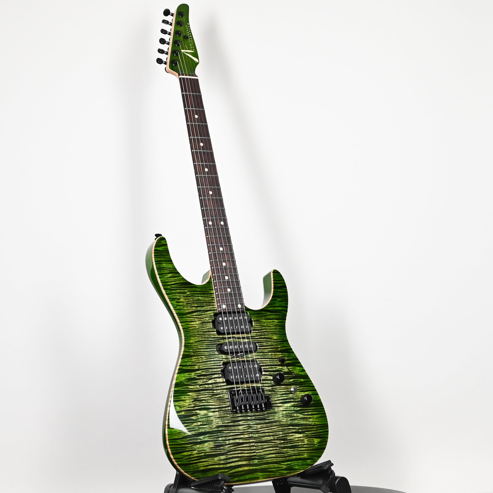 Tom Anderson Custom Angel Electric Guitar- Cajun Key Lime Burst w/ Binding 2026 (03-03-26A)