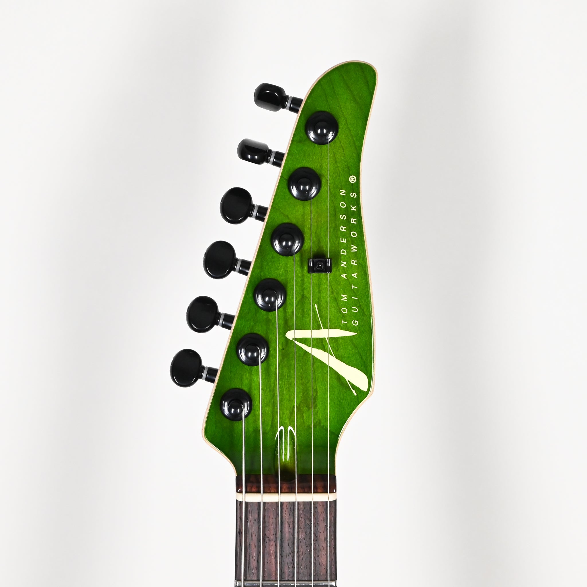 Tom Anderson Custom Angel Electric Guitar- Cajun Key Lime Burst w/ Binding 2026 (03-03-26A)