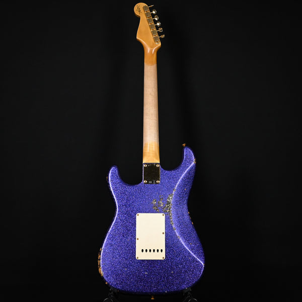 Fender Custom Shop 1962 Stratocaster w/ Gold Hardware Heavy Relic- Purple Sparkle / Black Paisley 2025 (R148652)