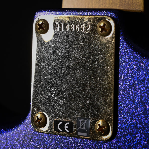 Fender Custom Shop 1962 Stratocaster w/ Gold Hardware Heavy Relic- Purple Sparkle / Black Paisley 2025 (R148652)