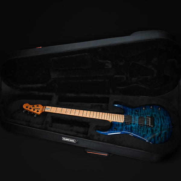 Ernie Ball Music Man John Petrucci Signature JP15 Electric Guitar- Ulatramarine Quilt (H07632)