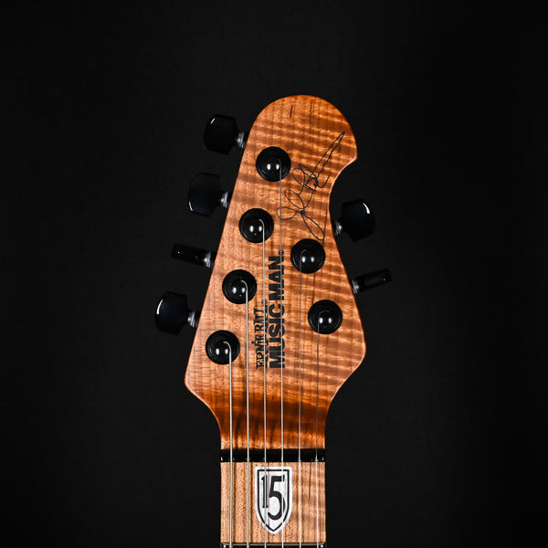 Ernie Ball Music Man John Petrucci Signature JP15 Electric Guitar- Ulatramarine Quilt (H07632)