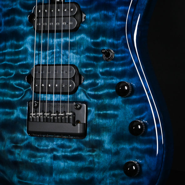 Ernie Ball Music Man John Petrucci Signature JP15 Electric Guitar- Ulatramarine Quilt (H07632)