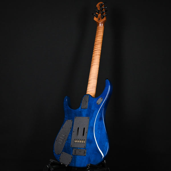 Ernie Ball Music Man John Petrucci Signature JP15 Electric Guitar- Ulatramarine Quilt (H07632)