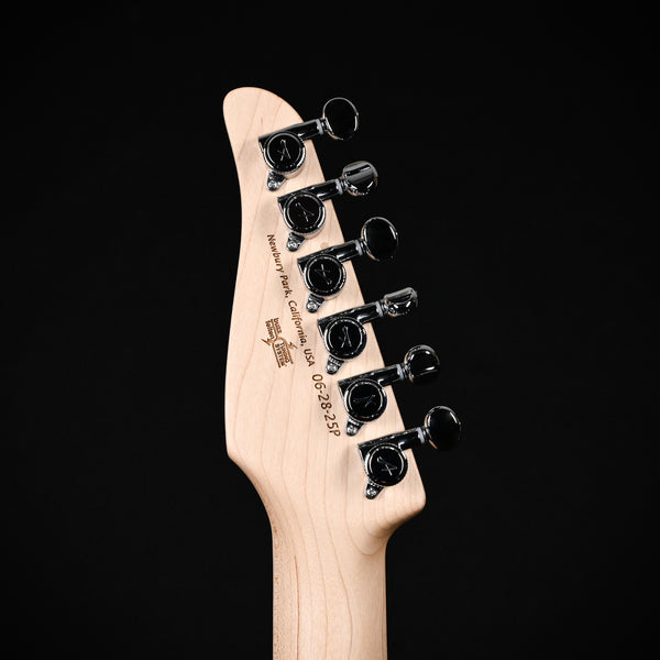Tom Anderson Custom Drop Top Classic w/ Quilt Maple Top- Transparent Pink to Purple Burst w/ Binding 2025 (06-28-25P)