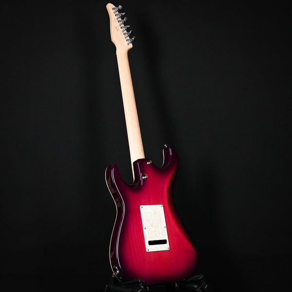 Tom Anderson Custom Drop Top Classic w/ Quilt Maple Top- Transparent Pink to Purple Burst w/ Binding 2025 (06-28-25P)