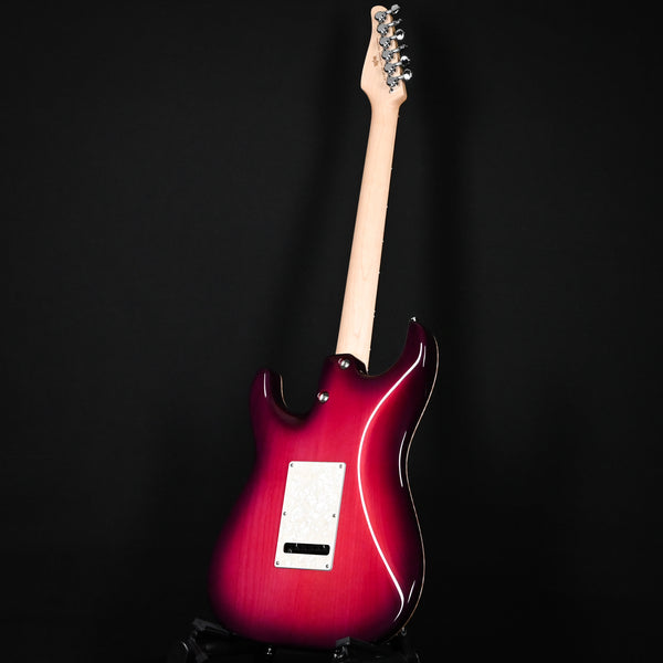 Tom Anderson Custom Drop Top Classic w/ Quilt Maple Top- Transparent Pink to Purple Burst w/ Binding 2025 (06-28-25P)