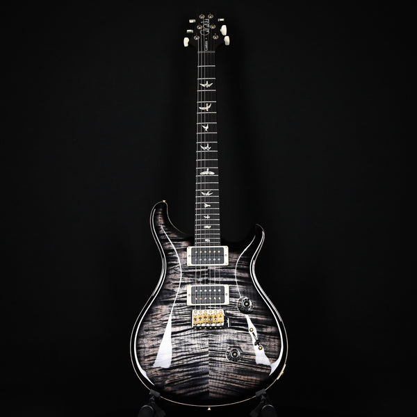 PRS Custom 24 10-Top Electric Guitar- Charcoal Burst (0387701)