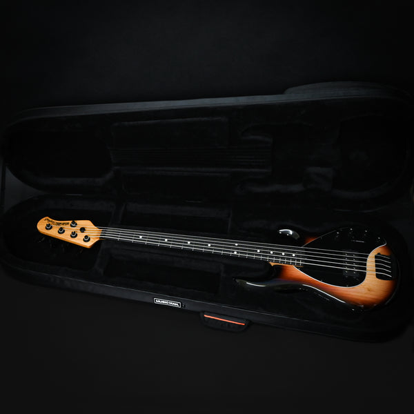 Ernie Ball Music Man StingRay 5 H Bass Guitar- Faded Vintage Sunburst (K06175)
