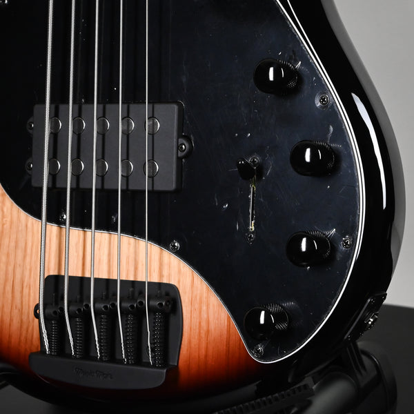 Ernie Ball Music Man StingRay 5 H Bass Guitar- Faded Vintage Sunburst (K06175)