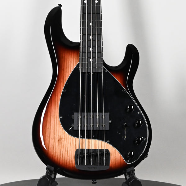 Ernie Ball Music Man StingRay 5 H Bass Guitar- Faded Vintage Sunburst (K06175)