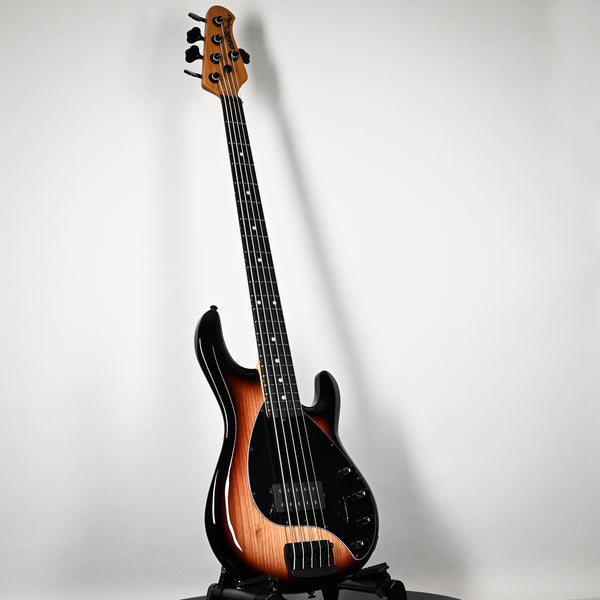 Ernie Ball Music Man StingRay 5 H Bass Guitar- Faded Vintage Sunburst (K06175)