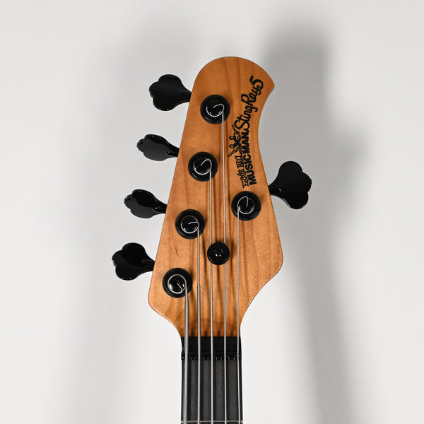 Ernie Ball Music Man StingRay 5 H Bass Guitar- Faded Vintage Sunburst (K06175)
