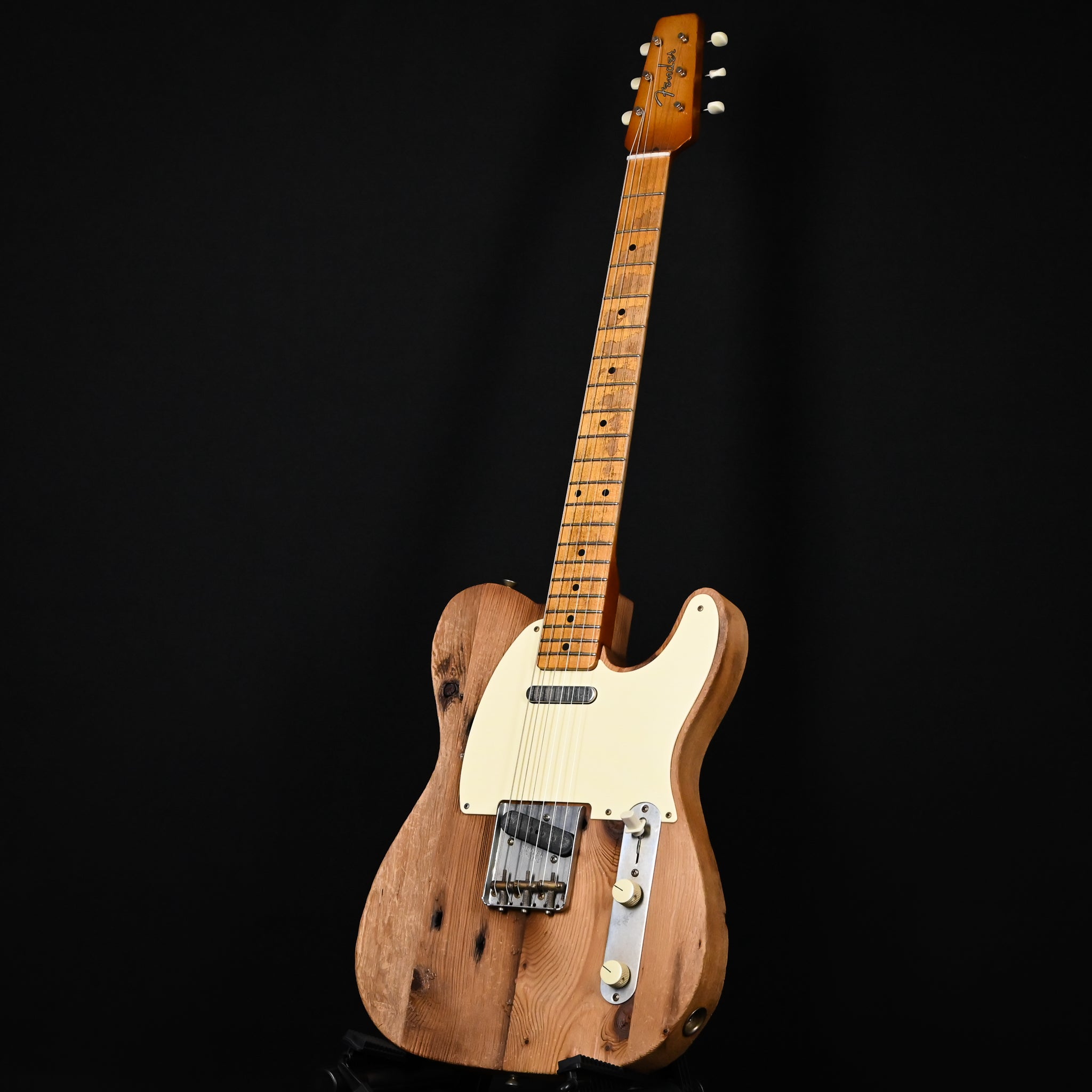 Fender Custom Shop PRESTIGE-ONE OF A KIND Masterbuilt Paul Waller Spanish Snakehead Telecaster Heavy Relic- Aged Natural 2026 (PW532)