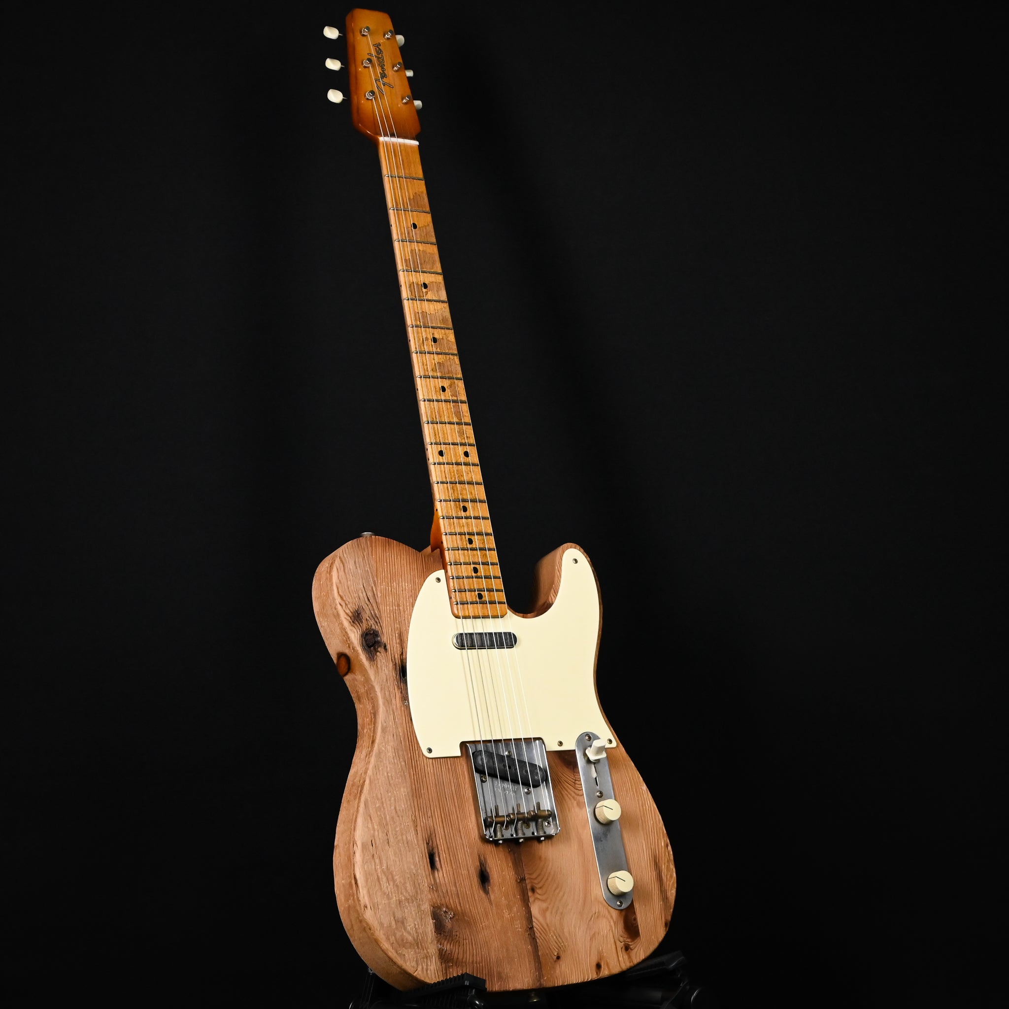 Fender Custom Shop PRESTIGE-ONE OF A KIND Masterbuilt Paul Waller Spanish Snakehead Telecaster Heavy Relic- Aged Natural 2026 (PW532)