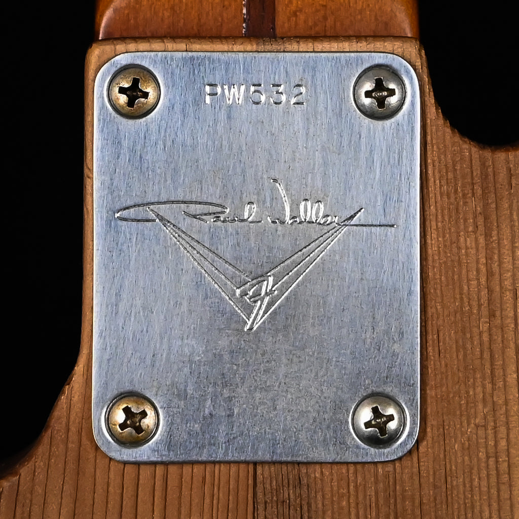 Fender Custom Shop PRESTIGE-ONE OF A KIND Masterbuilt Paul Waller Spanish Snakehead Telecaster Heavy Relic- Aged Natural 2026 (PW532)