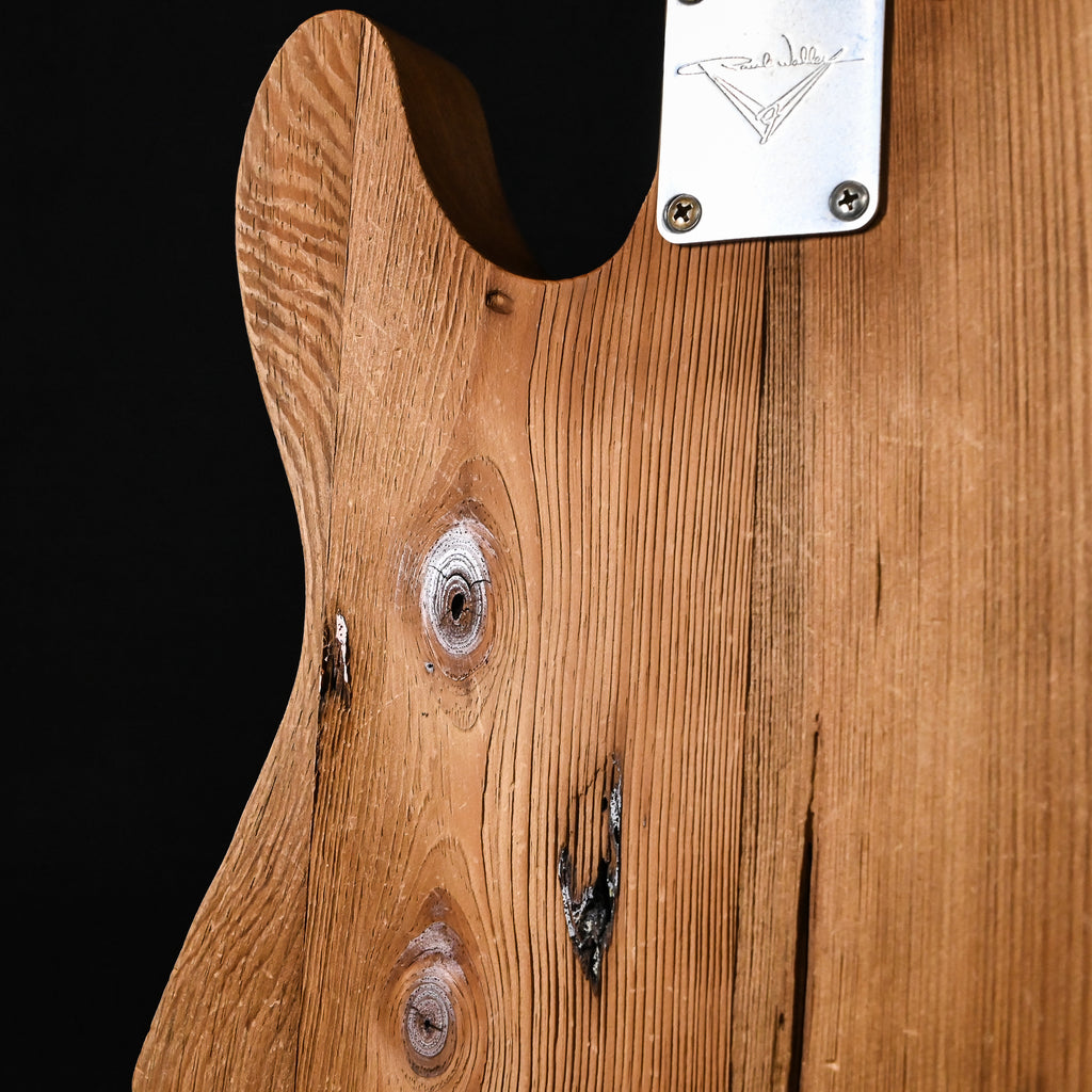 Fender Custom Shop PRESTIGE-ONE OF A KIND Masterbuilt Paul Waller Spanish Snakehead Telecaster Heavy Relic- Aged Natural 2026 (PW532)