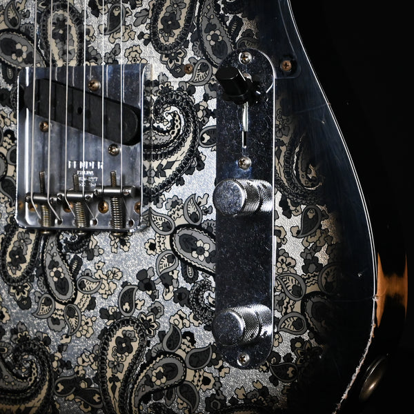 Fender Custom Shop Limited Edition '68 Black Paisley Telecaster Relic 2024 (CZ583356)