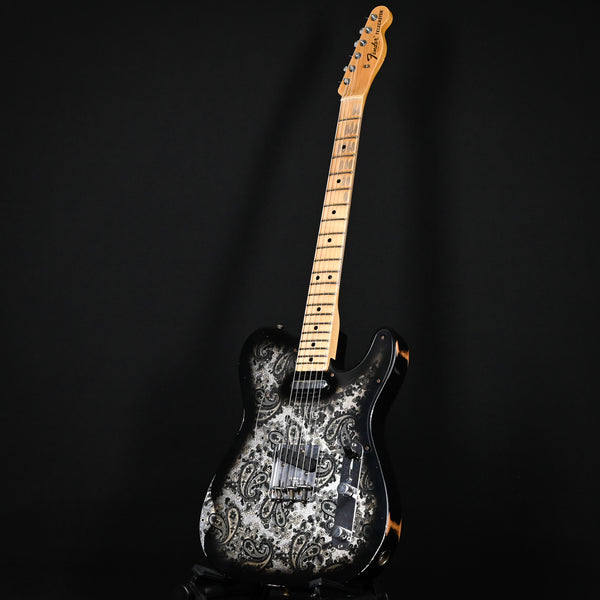 Fender Custom Shop Limited Edition '68 Black Paisley Telecaster Relic 2024 (CZ583356)