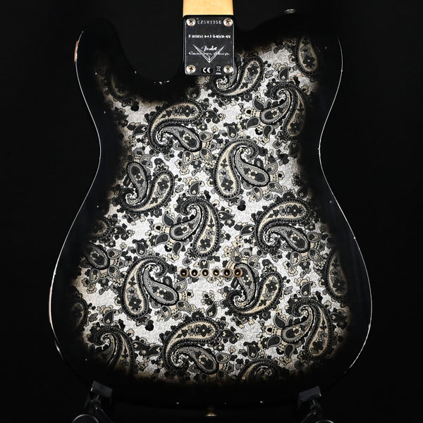 Fender Custom Shop Limited Edition '68 Black Paisley Telecaster Relic 2024 (CZ583356)