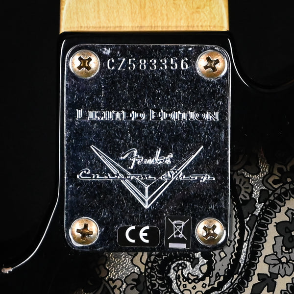 Fender Custom Shop Limited Edition '68 Black Paisley Telecaster Relic 2024 (CZ583356)