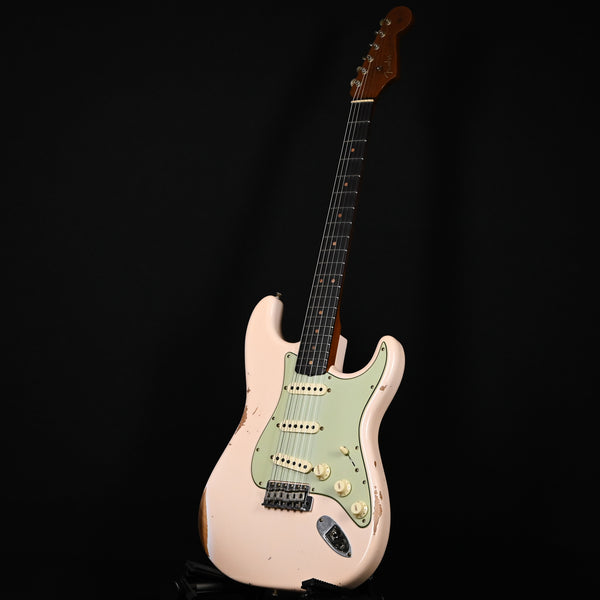 Fender Custom Shop Limited Edition '63 Stratocaster Relic- Super Faded Aged Shell Pink 2025 (CZ586641)