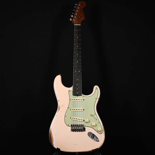 Fender Custom Shop Limited Edition '63 Stratocaster Relic- Super Faded Aged Shell Pink 2025 (CZ586641)
