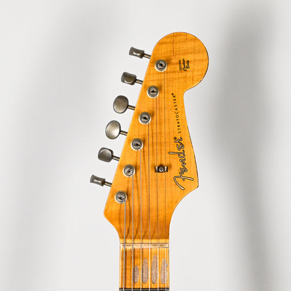 Fender Custom Shop Limited Edition Red Hot Hardtail Stratocaster Heavy Relic- Faded Aged Chocolate 3 Tone Sunburst 2025 (CZ586164)