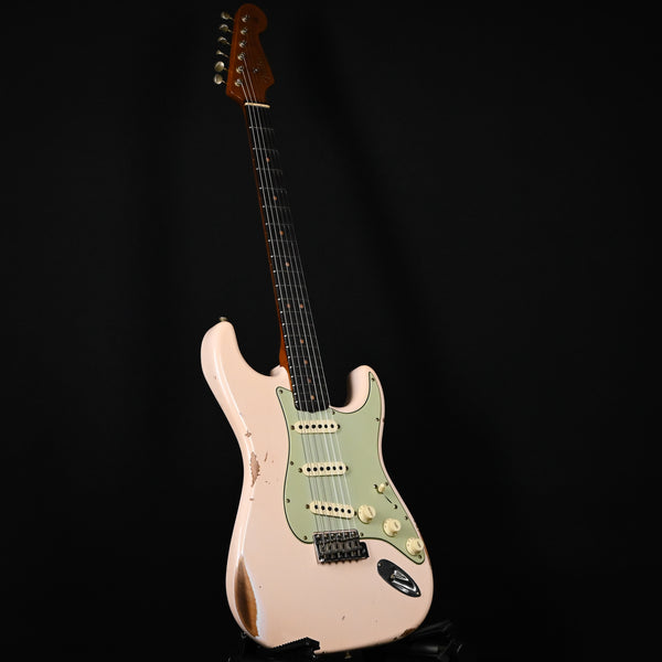 Fender Custom Shop Limited Edition '63 Stratocaster Relic- Super Faded Aged Shell Pink 2025 (CZ586641)