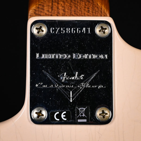 Fender Custom Shop Limited Edition '63 Stratocaster Relic- Super Faded Aged Shell Pink 2025 (CZ586641)