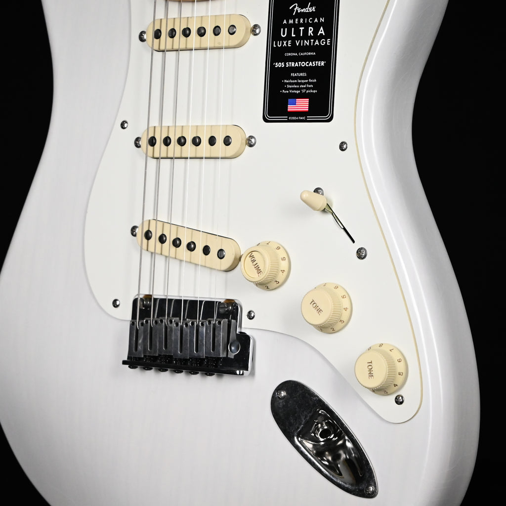 Fender American Ultra Luxe Vintage '50s Stratocaster- White Blonde (US26009119)