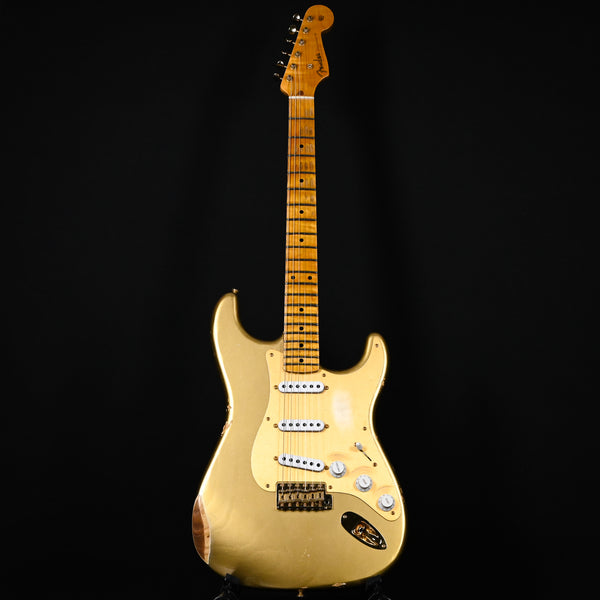 Fender Custom Shop Limited Edition '55 Bone Tone Stratocaster w/ Gold Hardware Relic- Aged HLE Gold 2024 (CZ570903)