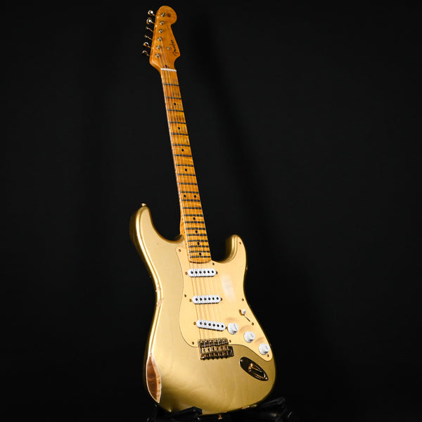 Fender Custom Shop Limited Edition '55 Bone Tone Stratocaster w/ Gold Hardware Relic- Aged HLE Gold 2024 (CZ570903)