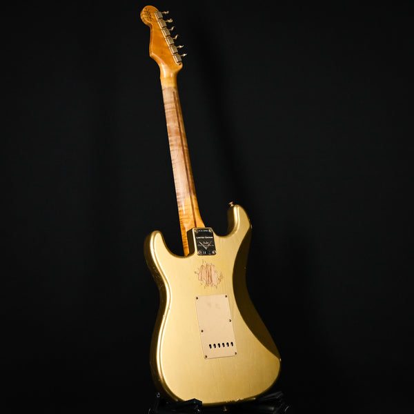 Fender Custom Shop Limited Edition '55 Bone Tone Stratocaster w/ Gold Hardware Relic- Aged HLE Gold 2024 (CZ570903)