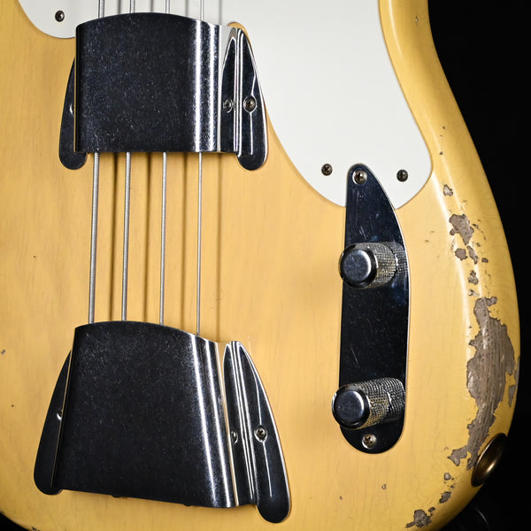 Fender Custom Shop Limited Edition '54 Precision Bass Heavy Relic- Super Faded Aged Nocaster Blonde 2024 (CZ583517)