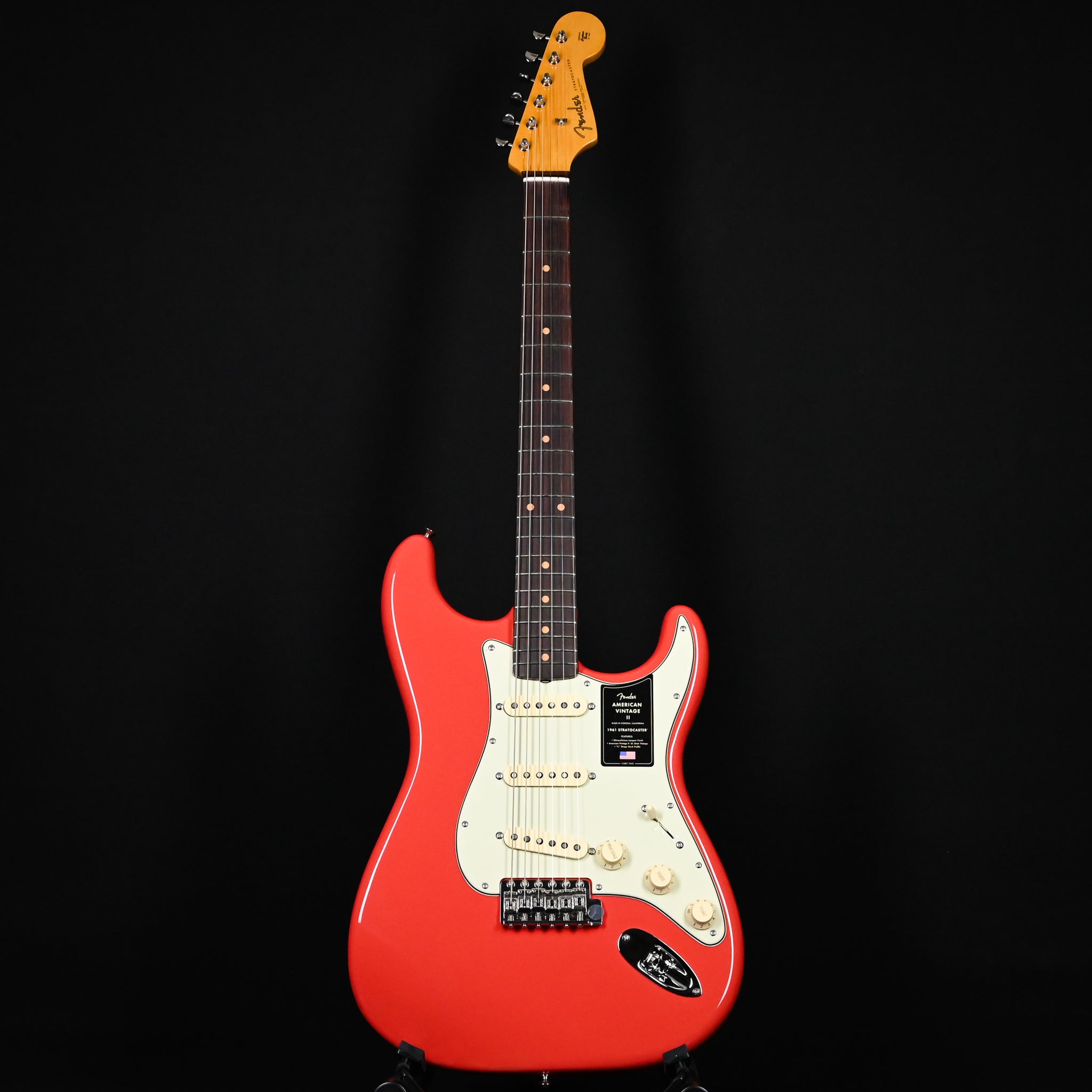 Fender American Vintage II 1961 Stratocaster- Fiesta Red (V25112)