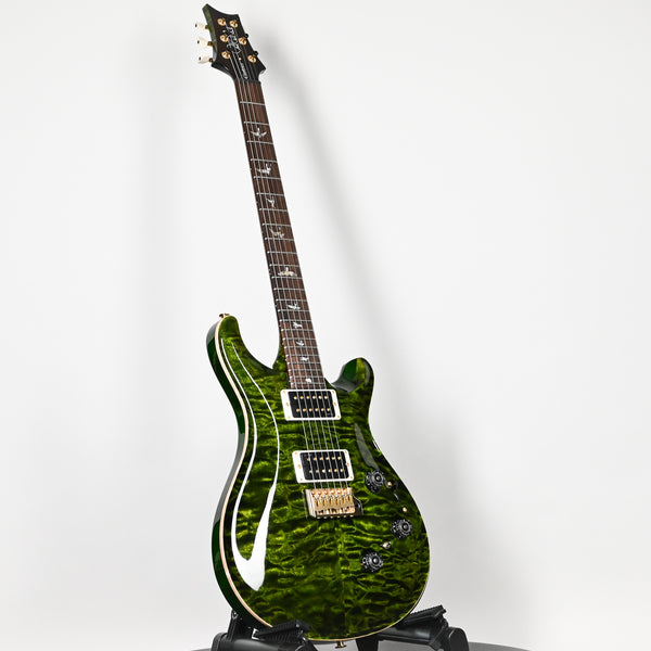 PRS Custom 24 Piezo Wood Library w/ 10-Top, Brazilian Rosewood, & DMO Pickups- Eriza Verde 2025 (0409888)