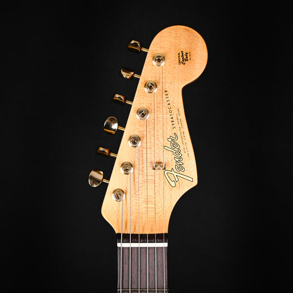 Fender Custom Shop Limited-Edition '65 Dual-Mag Strat Journeyman Relic - Aged Blue Ice Metallic (CZ571481)