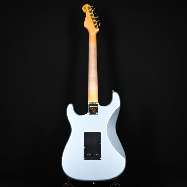 Fender Custom Shop Limited-Edition '65 Dual-Mag Strat Journeyman Relic - Aged Blue Ice Metallic (CZ571481)