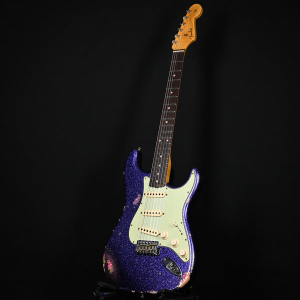 Fender Custom Shop 1962 Stratocaster w/ Josefina Handwound Pickups Heavy Relic- Purple Sparkle/ Pink Paisley 2025 (R145358)