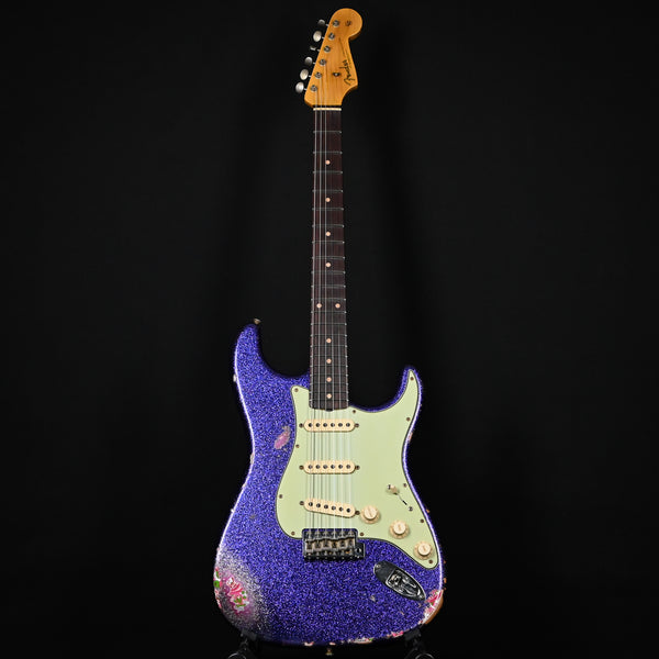 Fender Custom Shop 1962 Stratocaster w/ Josefina Handwound Pickups Heavy Relic- Purple Sparkle/ Pink Paisley 2025 (R145358)