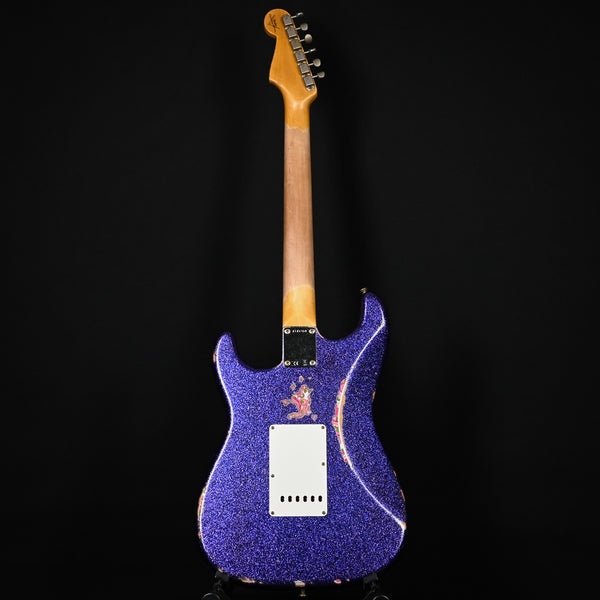 Fender Custom Shop 1962 Stratocaster w/ Josefina Handwound Pickups Heavy Relic- Purple Sparkle/ Pink Paisley 2025 (R145358)