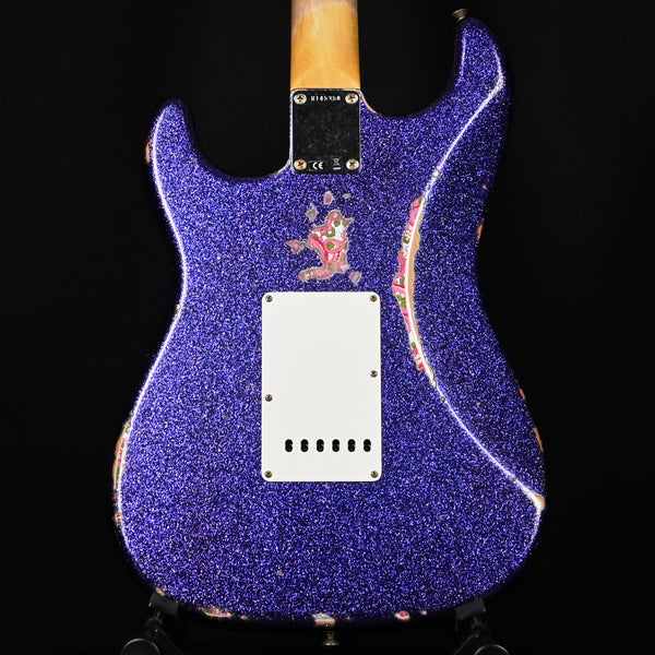Fender Custom Shop 1962 Stratocaster w/ Josefina Handwound Pickups Heavy Relic- Purple Sparkle/ Pink Paisley 2025 (R145358)