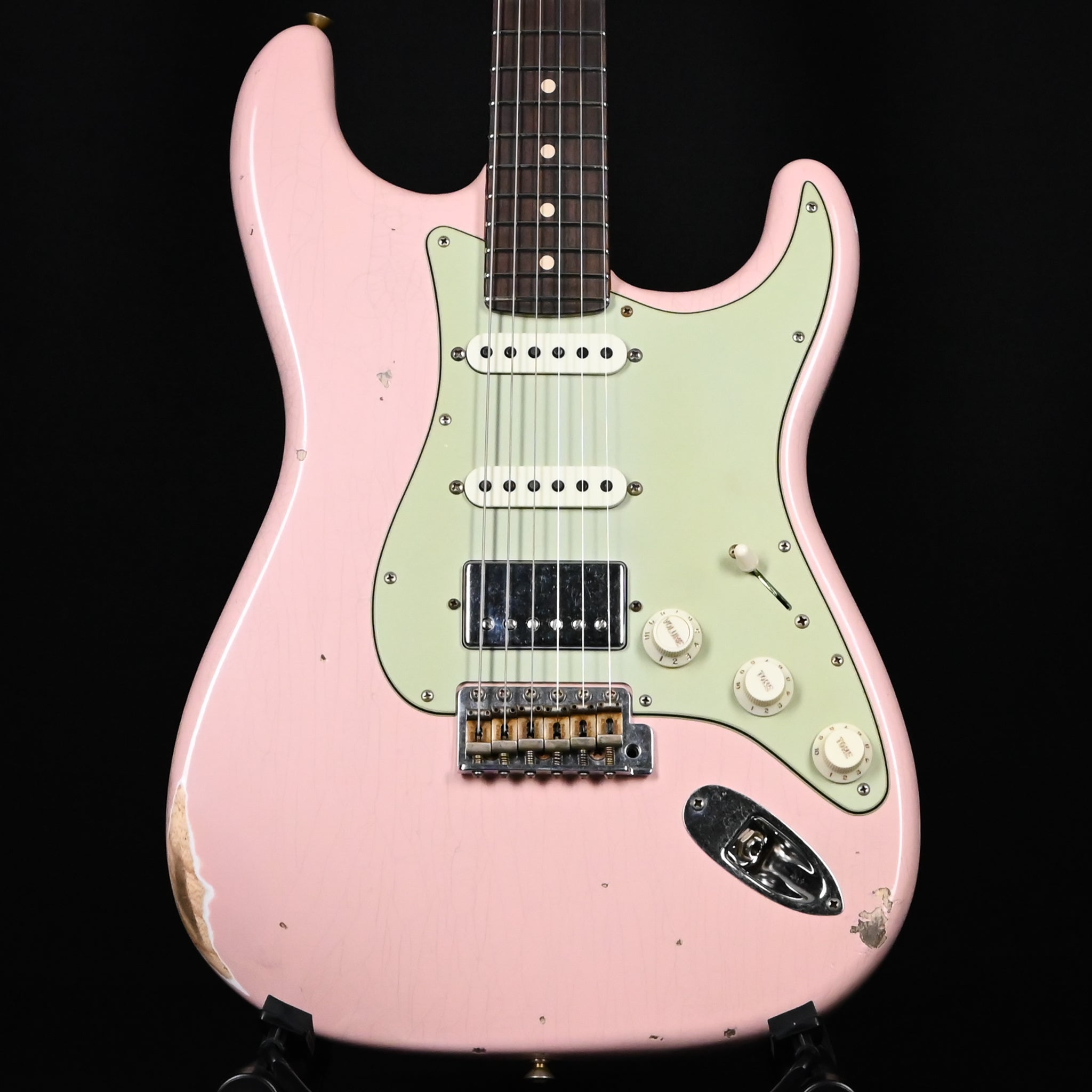 Fender Custom Shop '62 Stratocaster HSS Relic- Shell Pink 2026 (R150832)