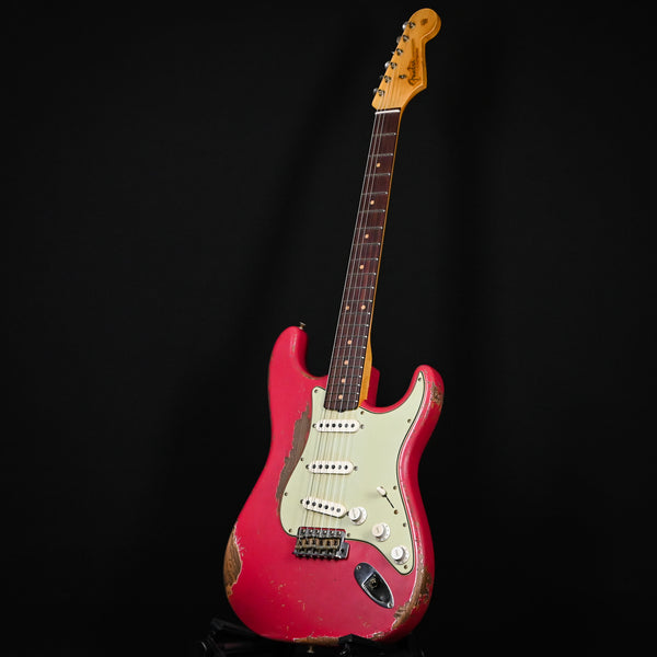 Fender Custom Shop Masterbuilt Greg Fessler '63 Startocaster w/ Josefina Handwound Pickups, Relic- Aged Dakota Red 2024 (R137959)