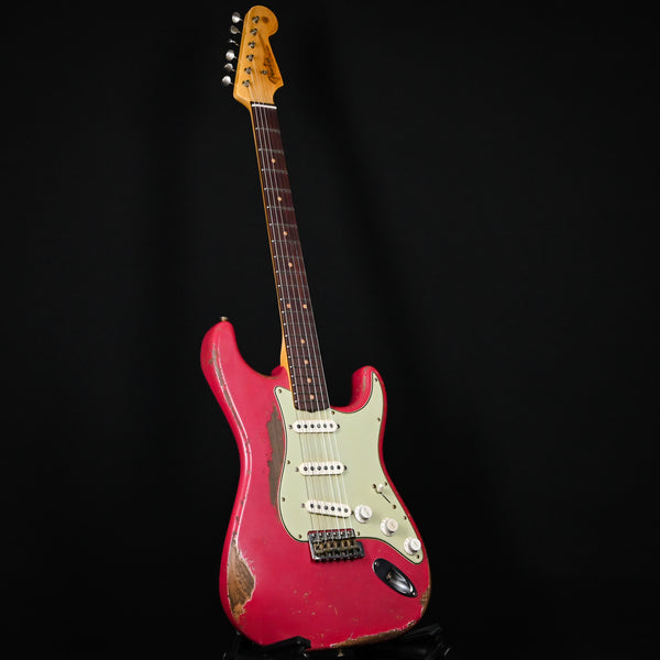 Fender Custom Shop Masterbuilt Greg Fessler '63 Startocaster w/ Josefina Handwound Pickups, Relic- Aged Dakota Red 2024 (R137959)